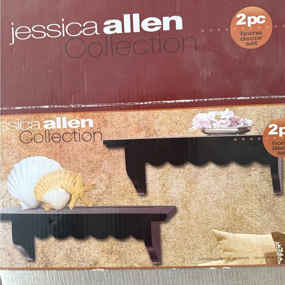 Collection Black Wall Display Shelves